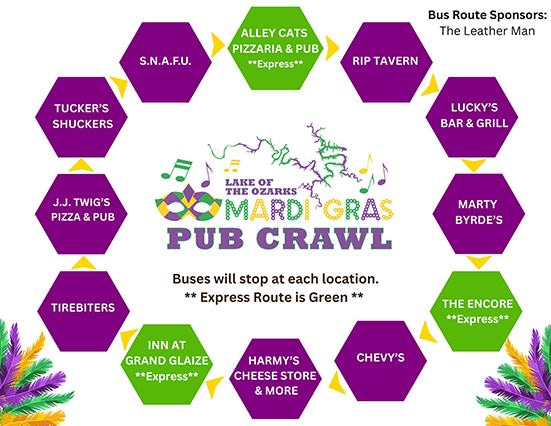 2025 Pub Crawl bus route map (PDF)